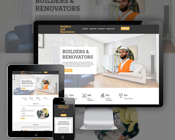 Builders and Renovators Website design Agency Melbourne