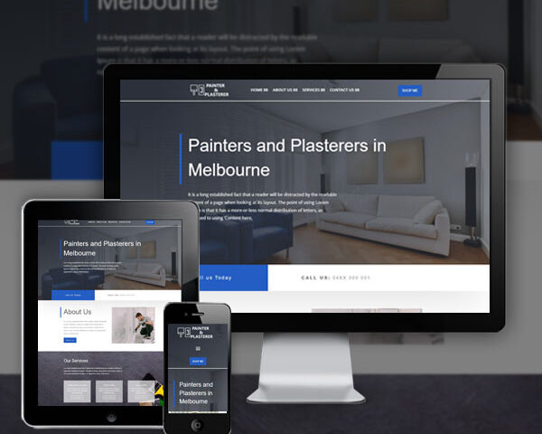 Creative Painter and Plasterer Website in Sydney
