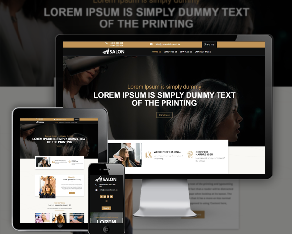 Affordable Salon and Beauty Website Design Australia