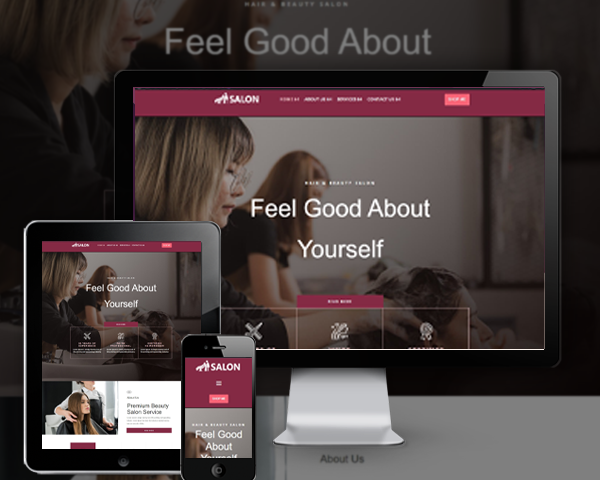 Salon and Beauty Web design Company in Geelong