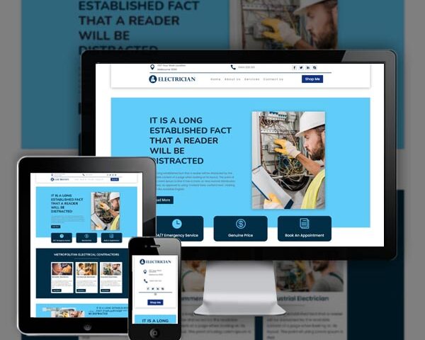 Electrician Web design Agency Australia