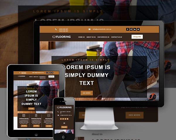 Attractive Flooring Website Design Agency NSW