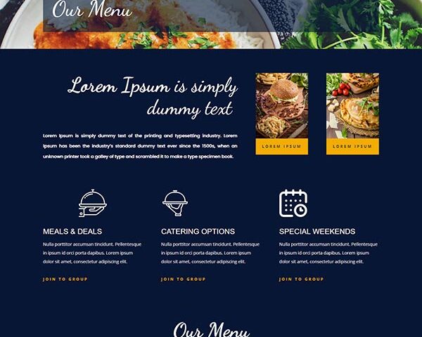 Restaurants Website Design Company Melbourne