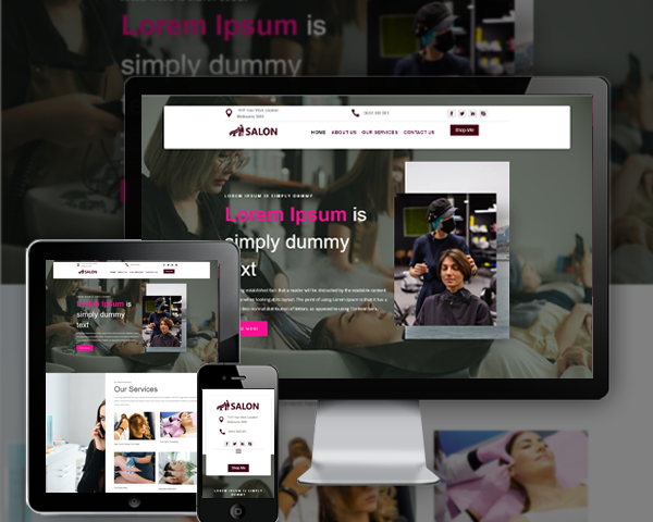 Affordable Custom Salon and Beauty Website Design Bendigo