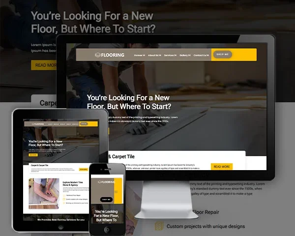 Flooring Website (Creative - 1)
