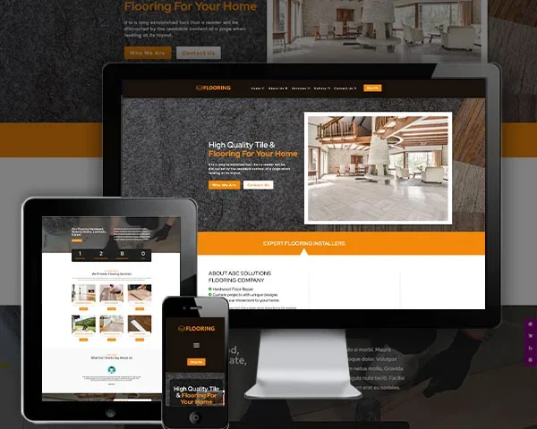 Flooring Website (Style - 1)