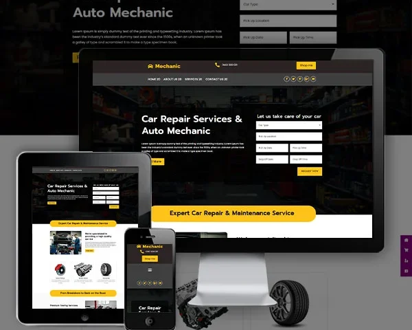 Mechanic Website (Creative - 1)