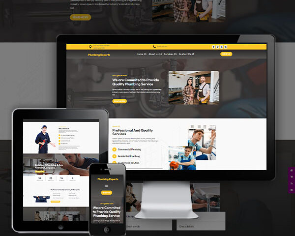 Plumber Website (Creative - 1)