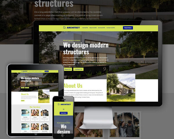 Cheap Architecture Website Design Bendigo
