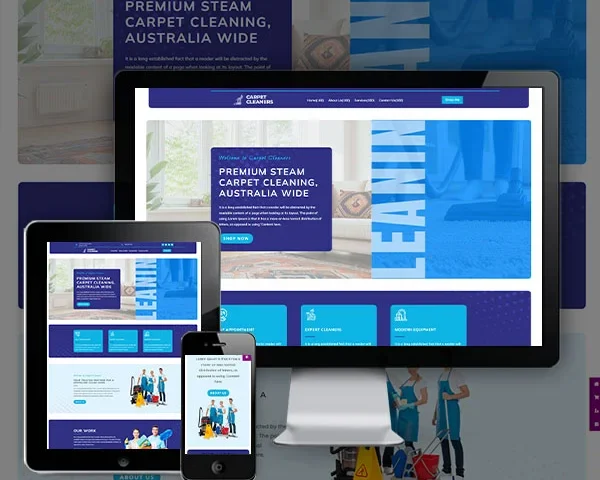 Carpet Cleaning Website (Creative - 2)