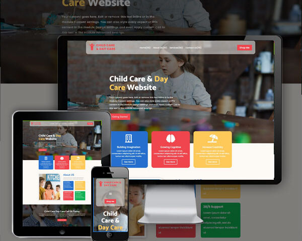 Childcare Web design Agency Sydney