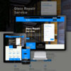 Glass Repair Website design Agency Melbourne