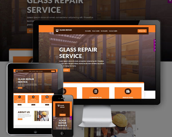 Glass Repair Web design Agency Sydney