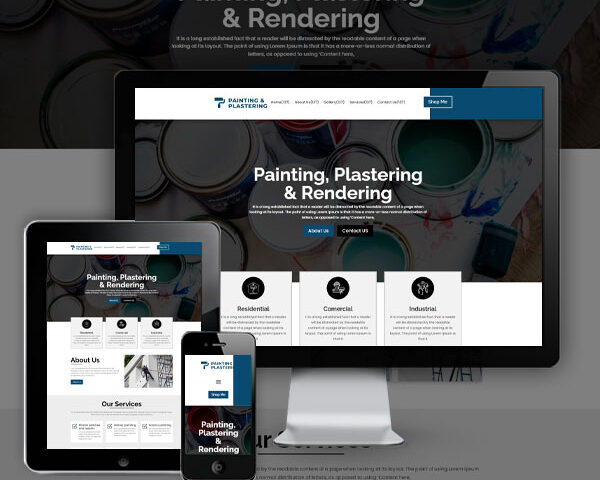 Painter and Plasterer Web design Company in Tarneit