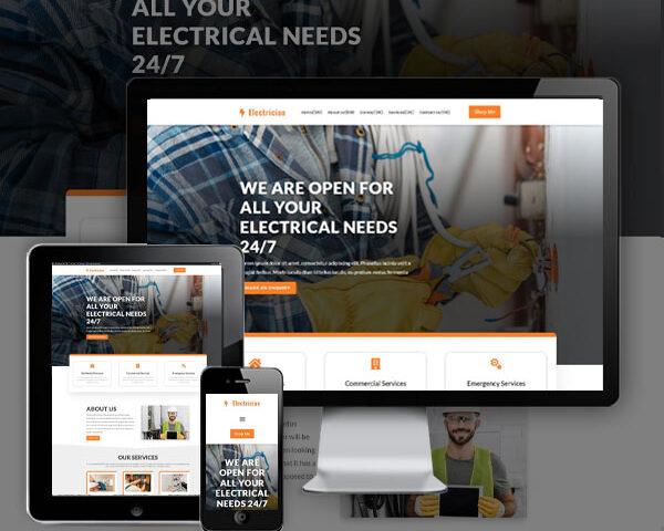 Electrician Web design Company in Tarneit