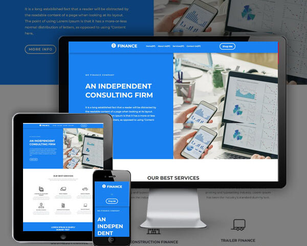Financial Web design Agency Sydney