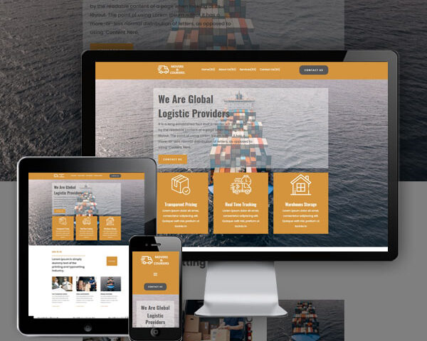 Movers and Couriers Website Design Company Sydney