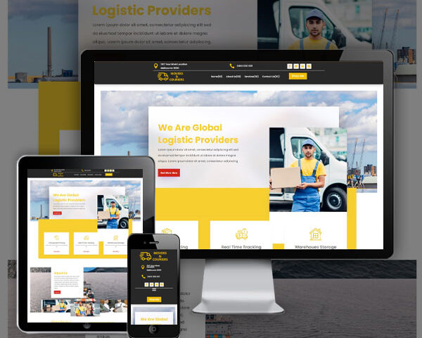 Creative Movers and Couriers Website Design Australia