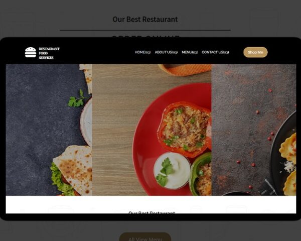 Restaurants  Website (Best Seller - 2)