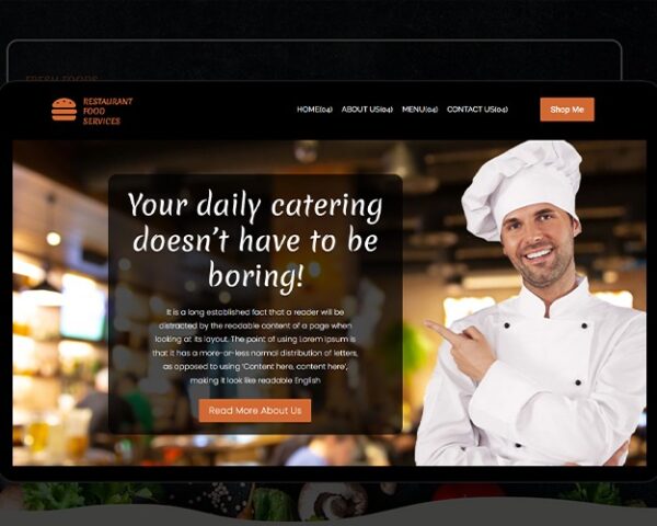 Restaurants  Website (Best Seller - 3)